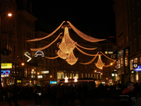 Lights on Vienna's Kaertnerstrasse